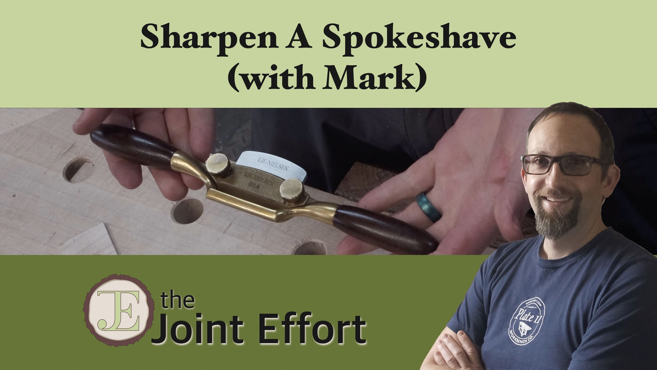 How to Sharpen A Spokeshave (with Mark)